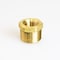 Homeplus+ ATC 3/4 in. MPT X 3/8 in. D FPT Brass Hex Bushing 6JC125110701022 - alternate 2